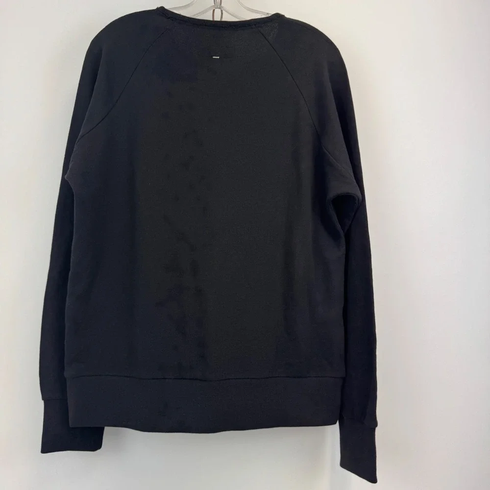 rag & bone Sweatshirt Men‎ M Black Liberty Graphic NWT - Picture 16 of 16